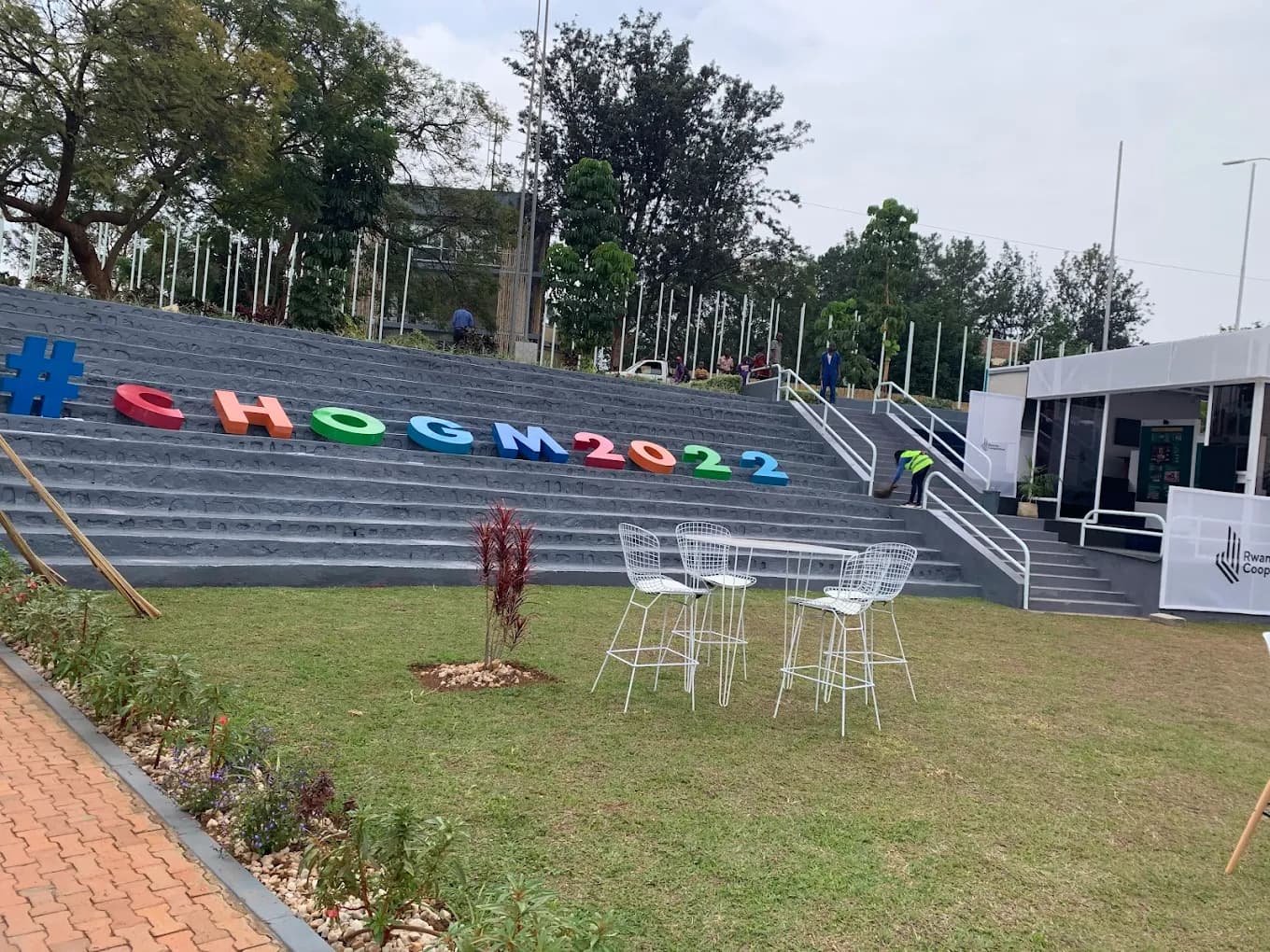 Banquet set-up inside a KCEV hall